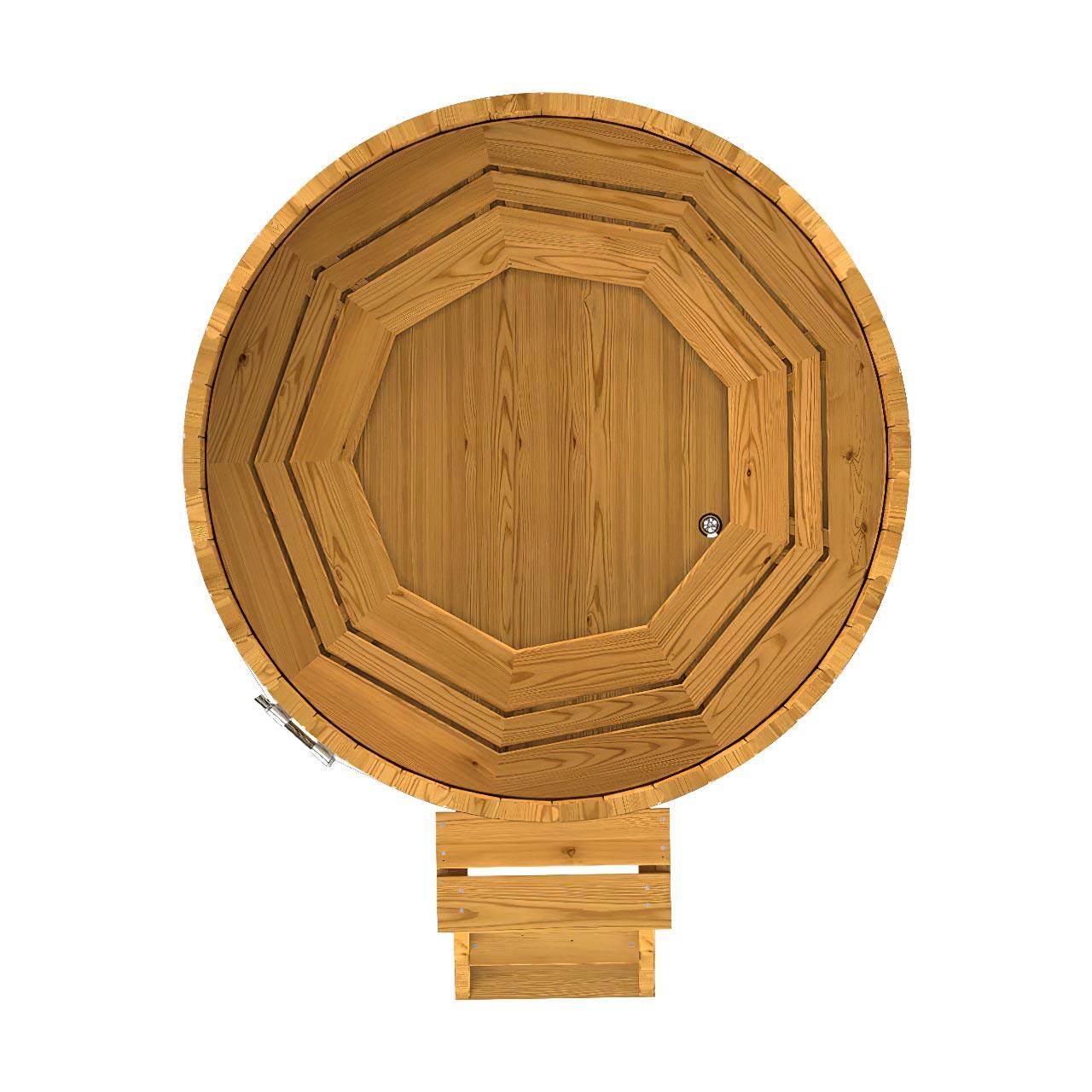Hot Tub AA-Kaminwelt Badefass ohne Ofen - Durchmesser: 1,6m - Holz: Thermoholz