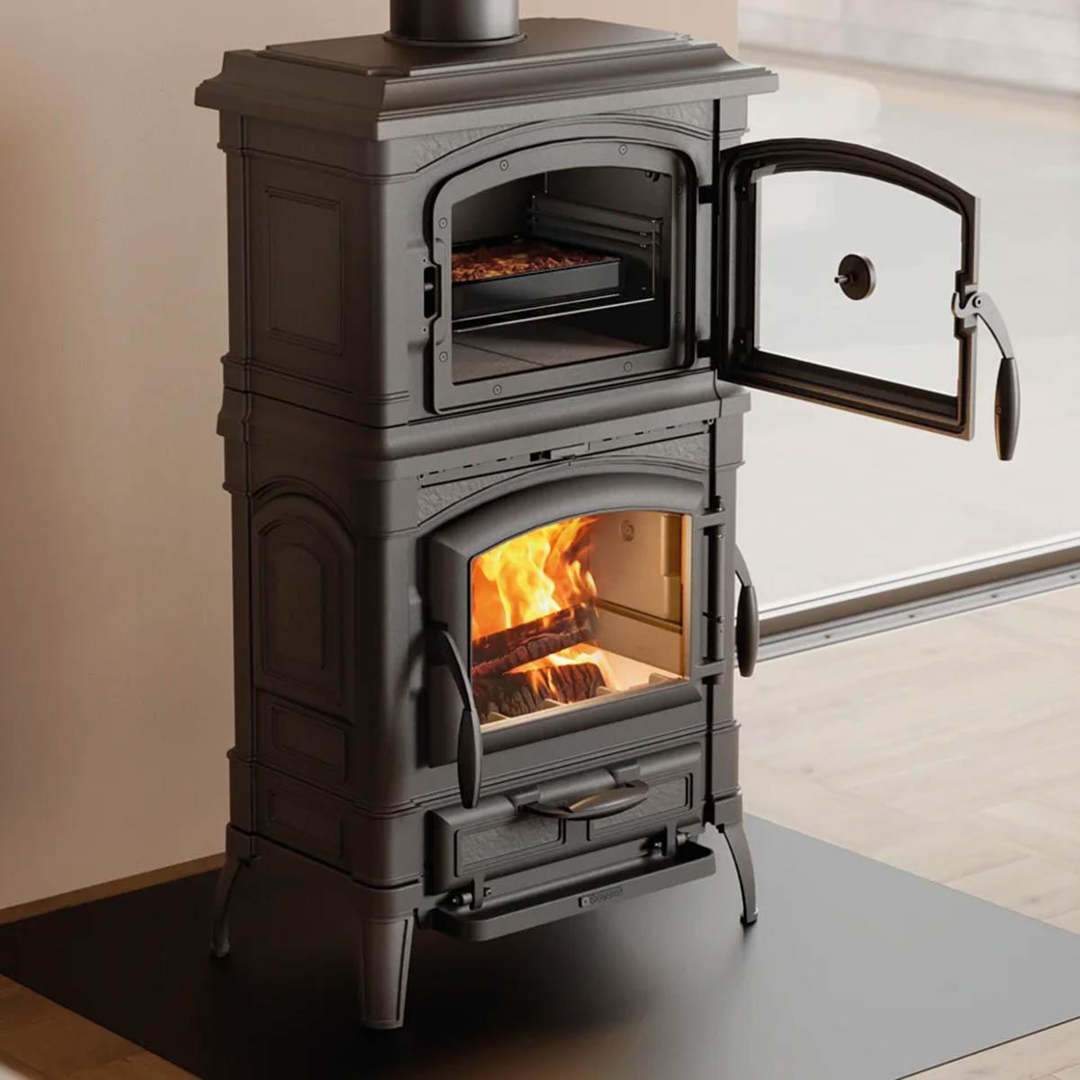 Kaminofen La Nordica Isetta Forno mit 8,2 kW