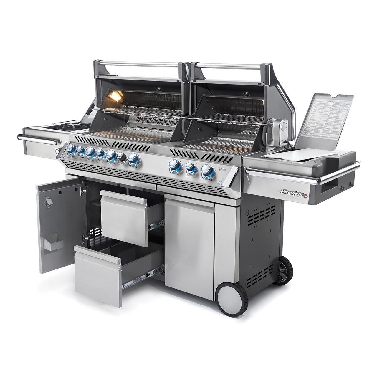 Gasgrill Napoleon Prestige Pro 825 inkl. Drehspieß-Set