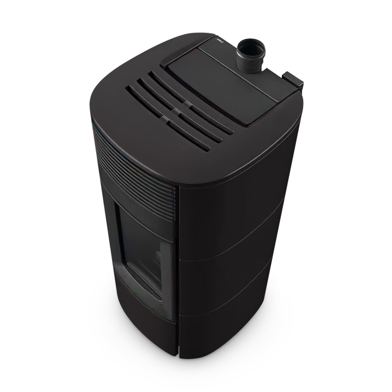 Pelletofen MCZ Club Comfort Air 12 UP! 11,9 kW - Ausführung: Matt Black ceramic_126