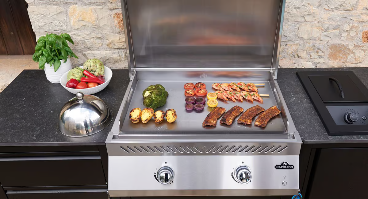 Napoleon Einbau Plancha Grill