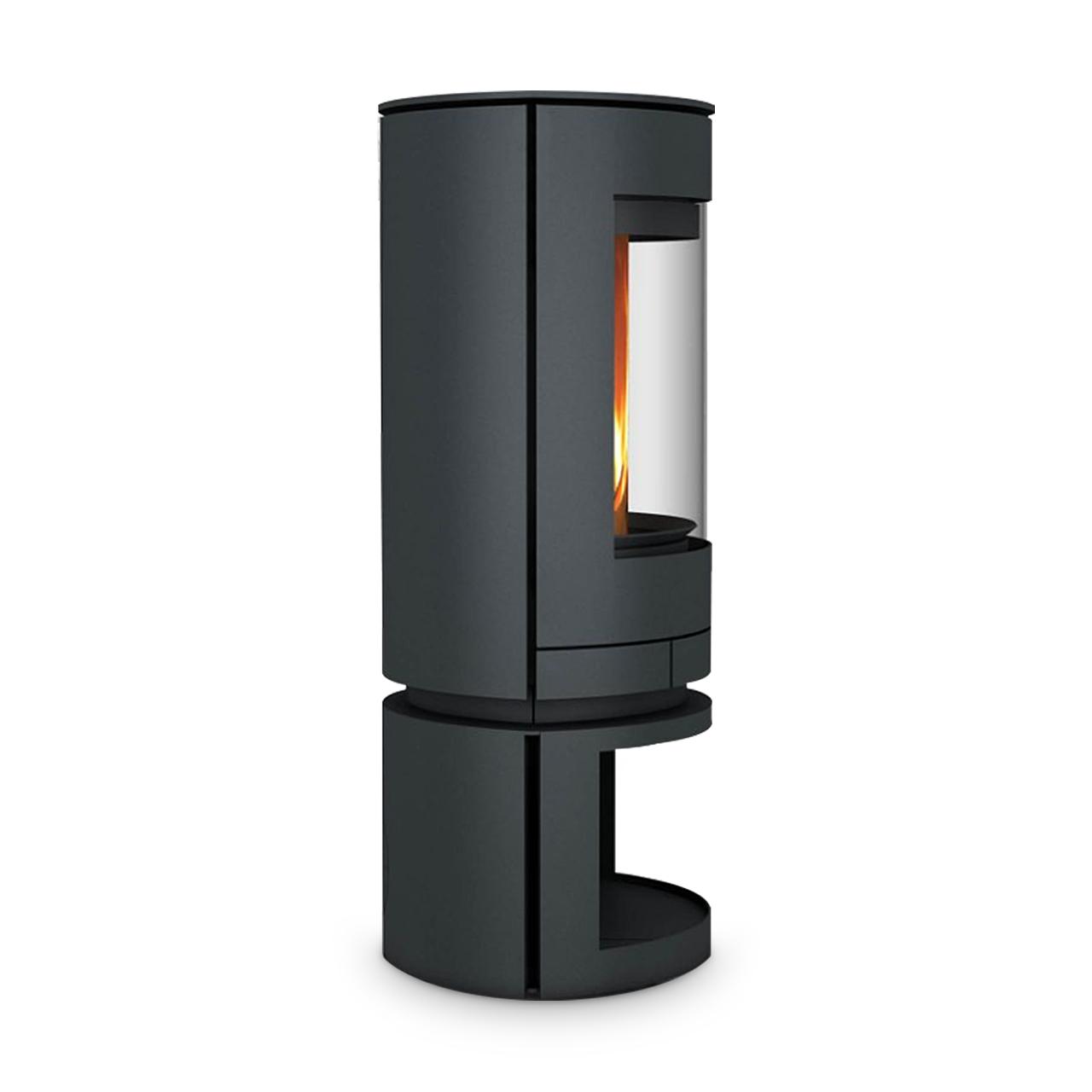 Kaminofen Skantherm Emotion S feststehend 4 kW - Ausführung: Emotion S feststehend, Korpus schwarz