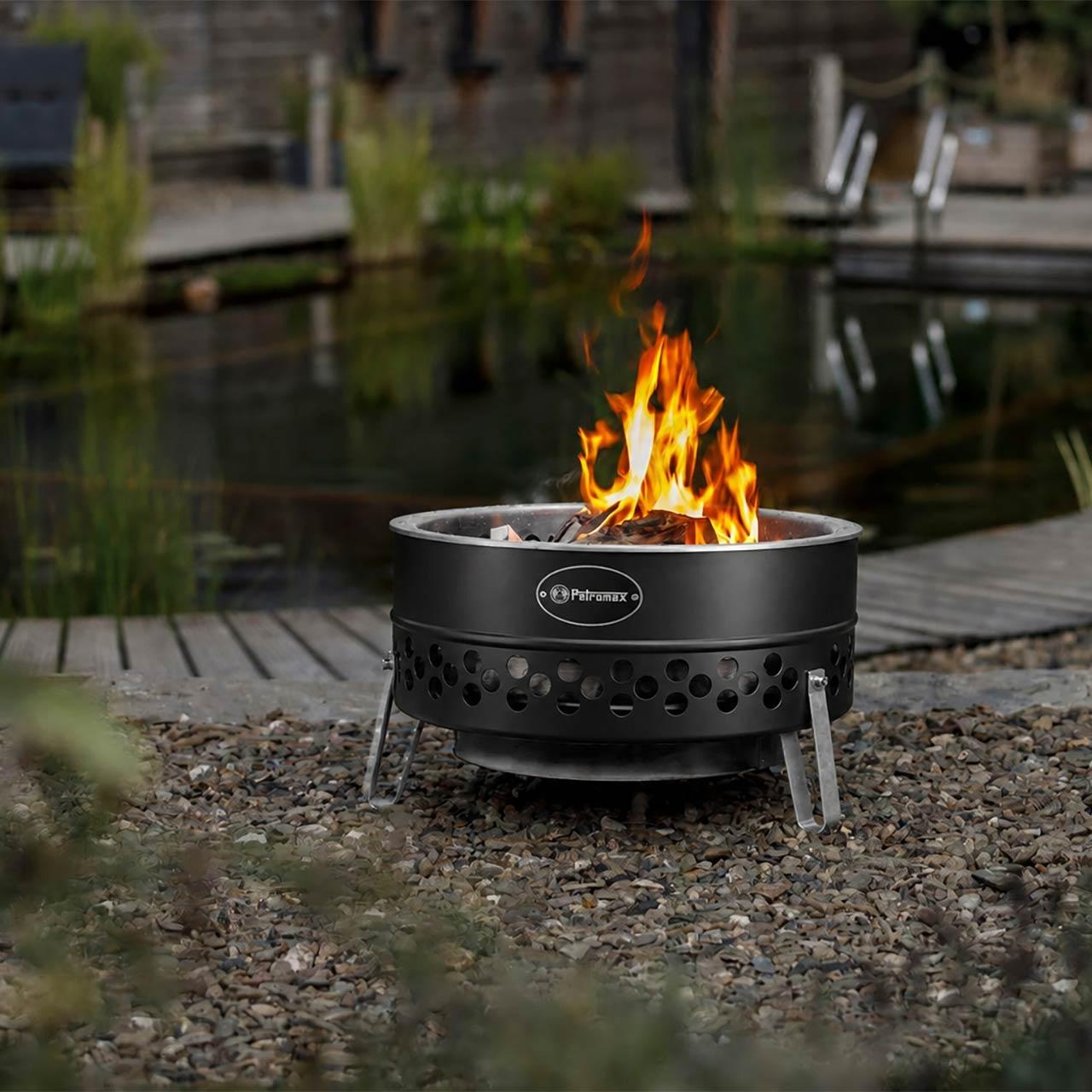 Feuerschale Petromax Tyropit Black Edition