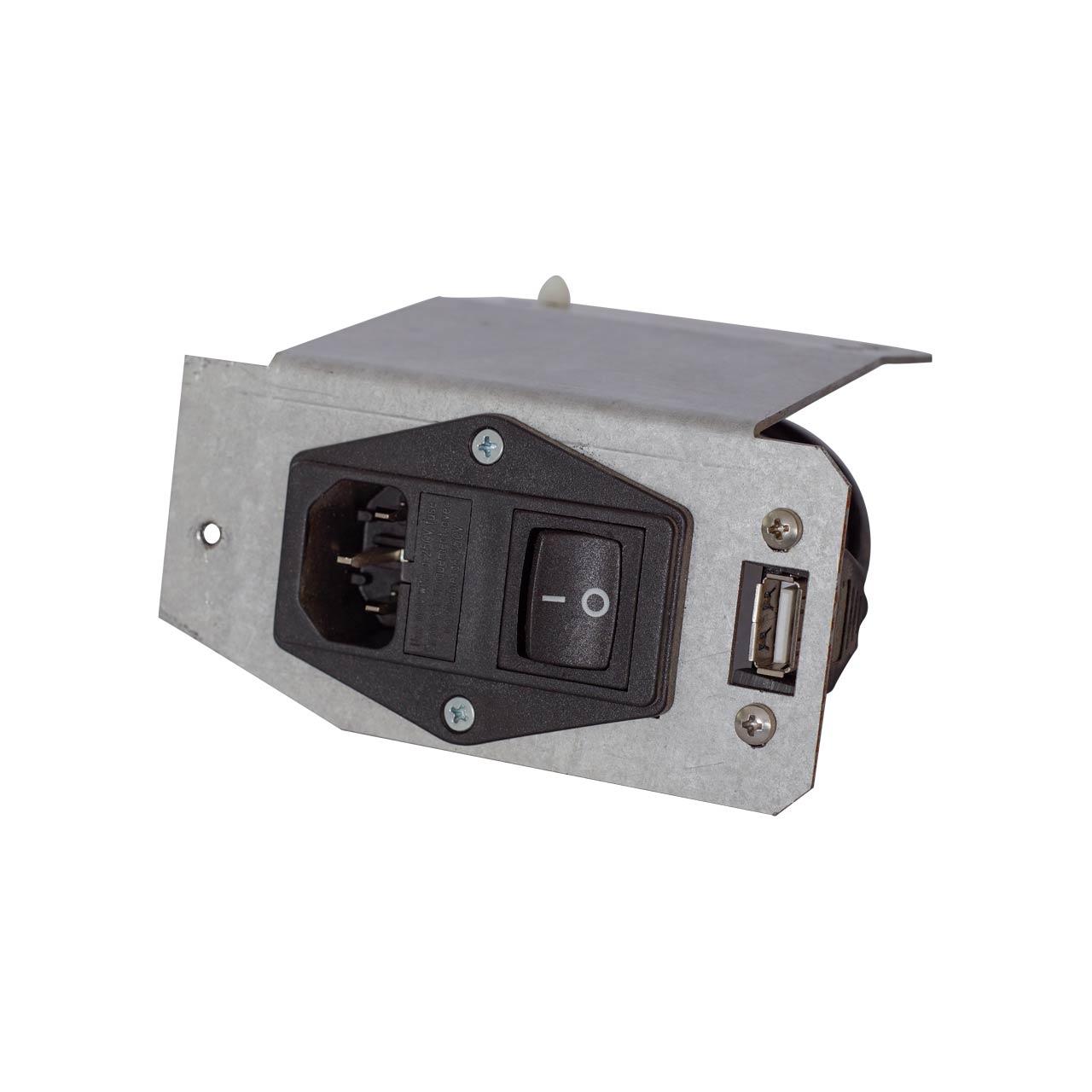 MCZ/RED Zündungstaste + USB Kabel Notfalldisplay L.500