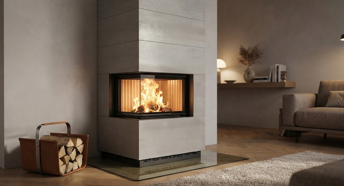 Brunner BSK 2.1 Kamin-Kessel Eck 45-67-44 STL S04.2