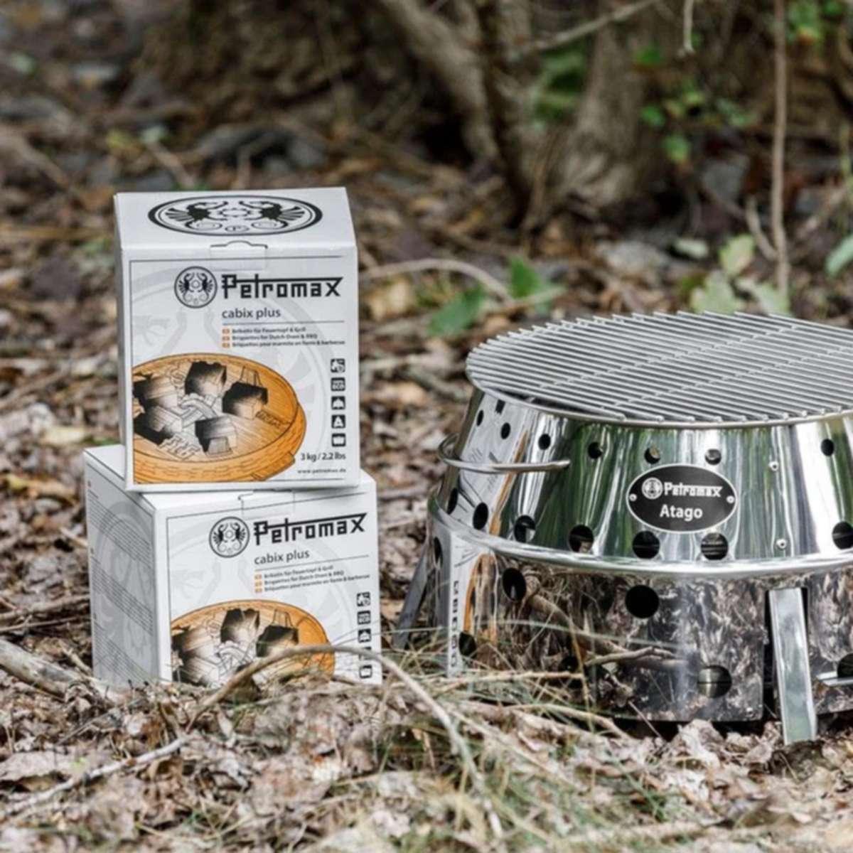 Petromax Cabix Plus Briketts Feuertopf und Grill