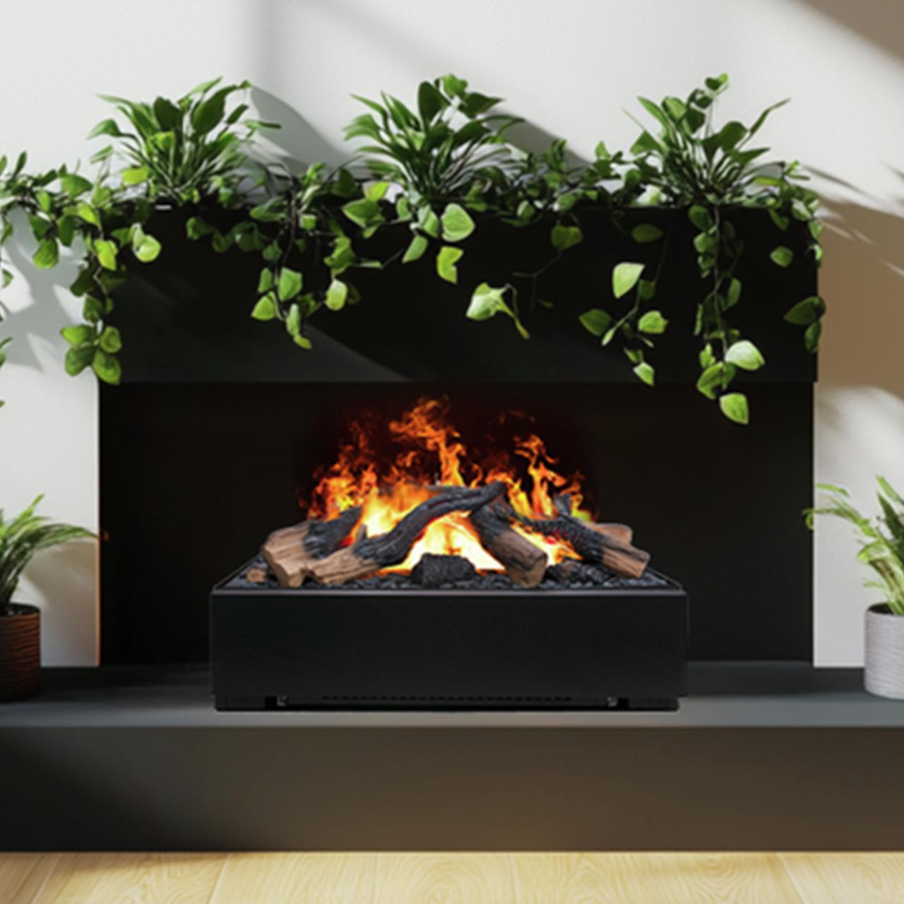 Dimplex Juneau XL Multi Optimyst Elektrokamin - 3D Flammeneffekt mit Farbsteuerung und App