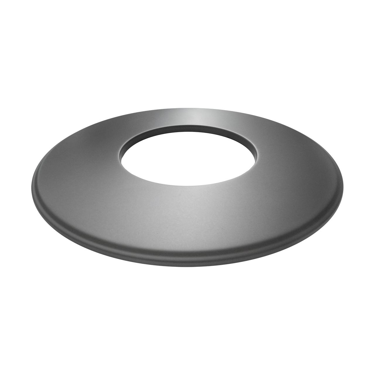 Ofenrohr Rosette DN 150 mm Rand 9 cm Gussgrau