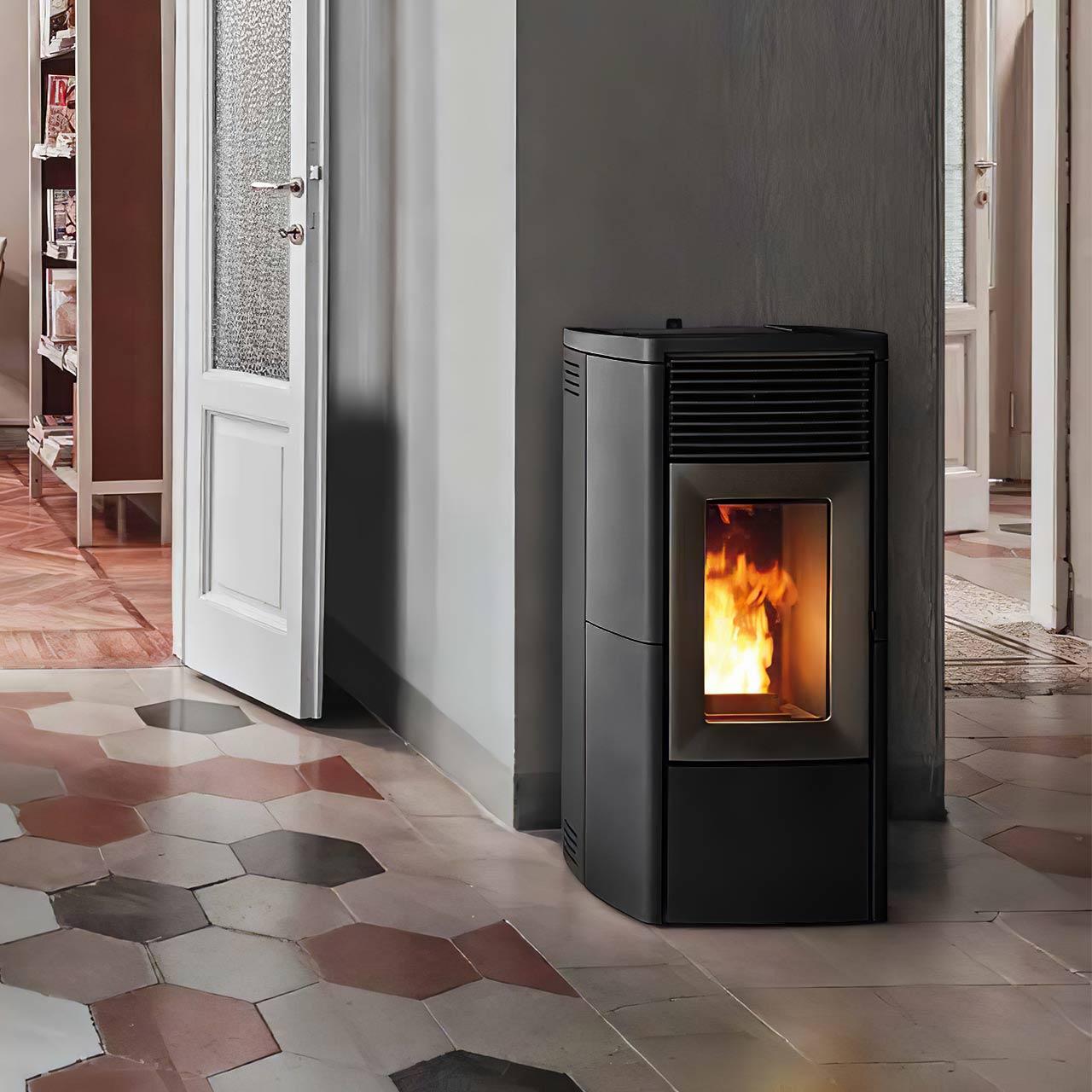 Pelletofen MCZ Star Air 8 R 8,1 kW - Ausführung: Black ceramic_107