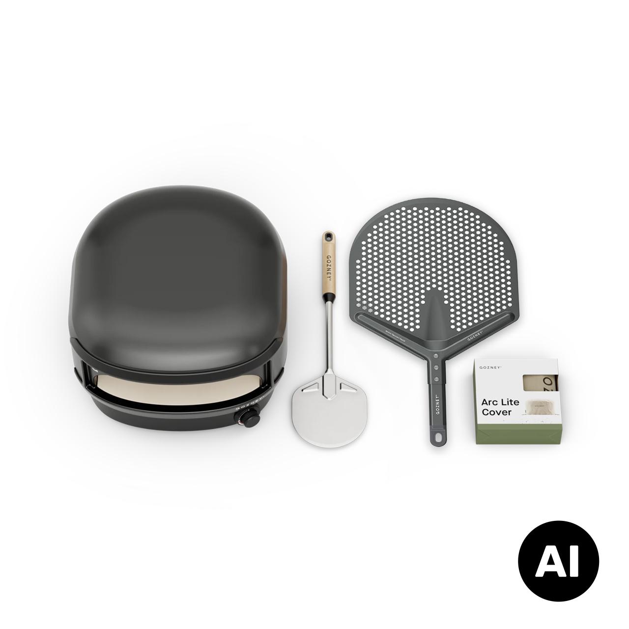 Pizzaofen Gozney Arc Lite Bundle inkl. Abdeckhaube, Venture Pizzaheber & Wender
