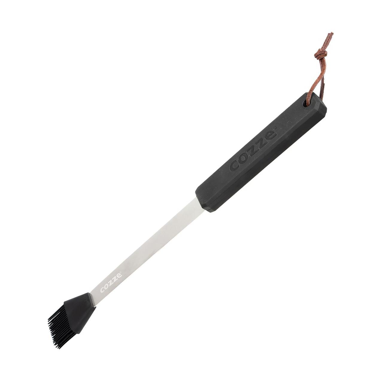 Grillzubehör Cozze Grillbürste 42 cm, Marinierpinsel mit Silikonborsten