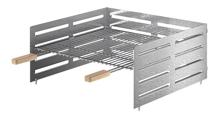 Funkenschutz mit Grillrost