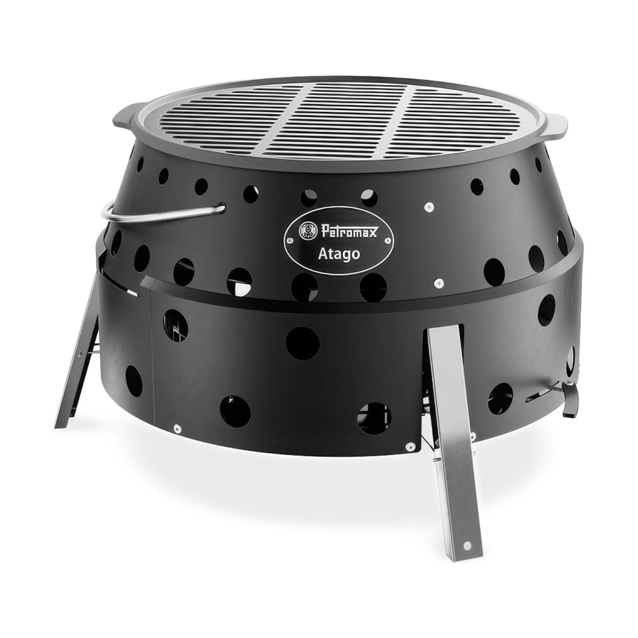 4-in-1 Terrassenofen Petromax Atago Black Edition