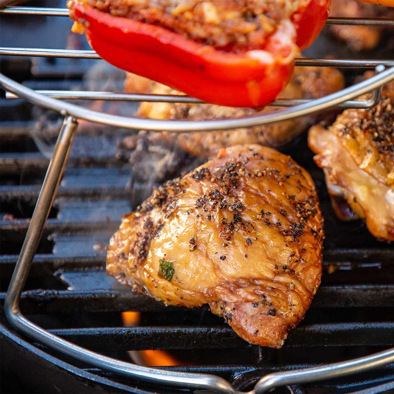 Grillzubehör Pit Boss Warmhalterost für Sportsman 3