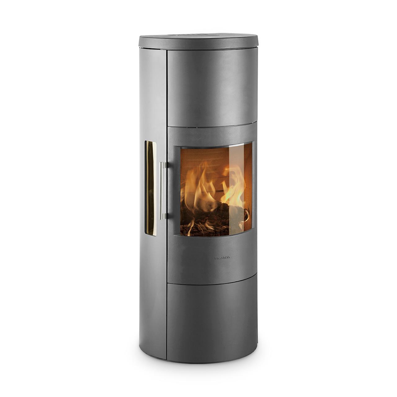 Kaminofen HWAM 3650 Autopilot Stahl 6,0 kW - Ausführung: HWAM 3650c, Korpus Grau