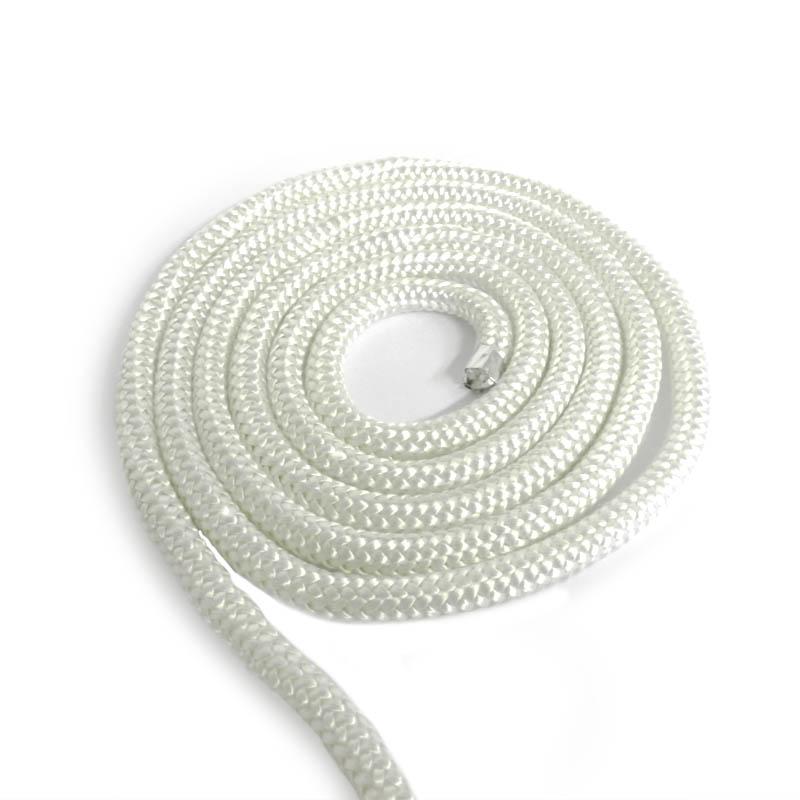 Ofen Dichtschnur 6 bis 12 mm Weiß Meterware - Durchmesser: 8mm