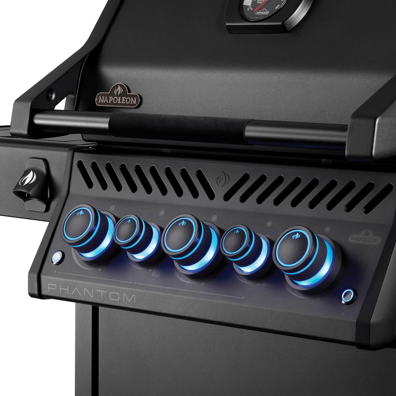 Gasgrill Napoleon Phantom Rogue PRO-S 425 Mattschwarz mit Edelstahlrosten (2026) Bundle inkl. 2 Unterschränke