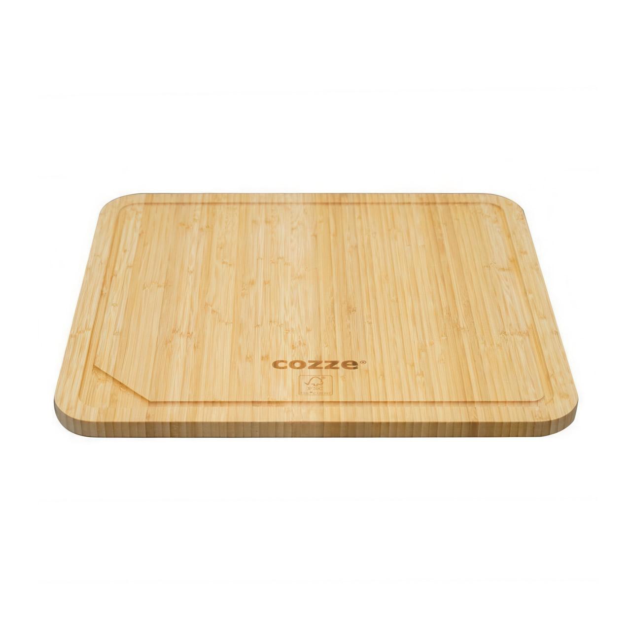 Cozze Elements XL  Schneidebrett aus Bambus, 49x54 cm