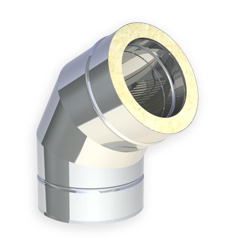 Jeremias DW Bogen - Winkel: 90° - für Schornstein-Innendurchmesser: 150mm