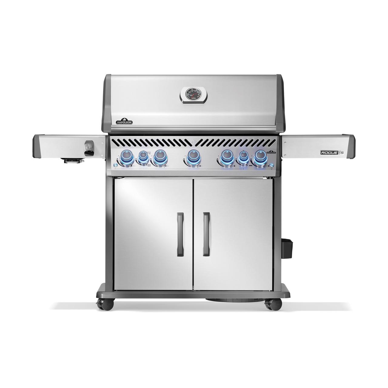 Gasgrill Napoleon Rogue PRO-S 625 Edelstahl mit Edelstahlrosten (2026) Bundle inkl. 2 Unterschränke