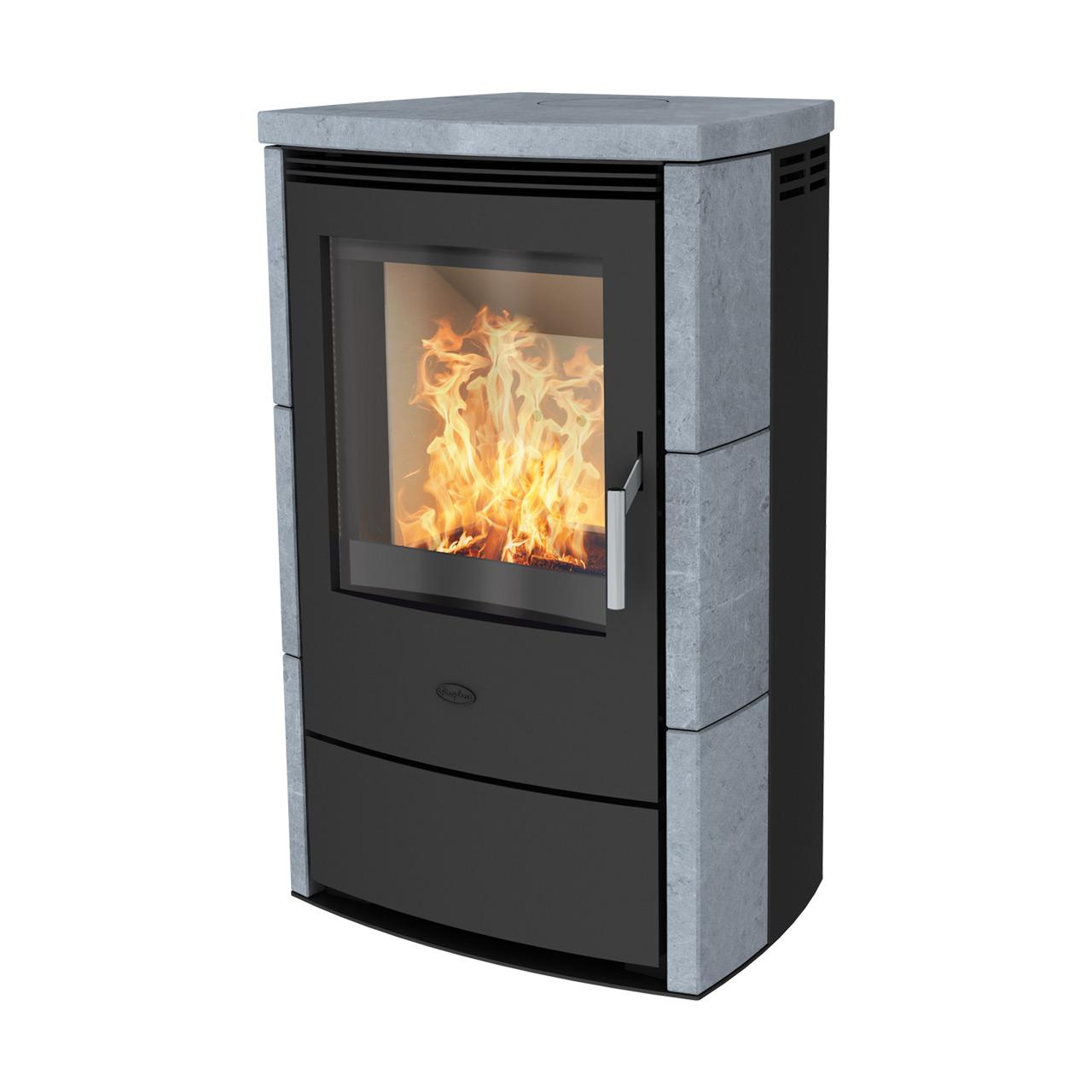 Kaminofen Fireplace Meltemi Speckstein 8 kW