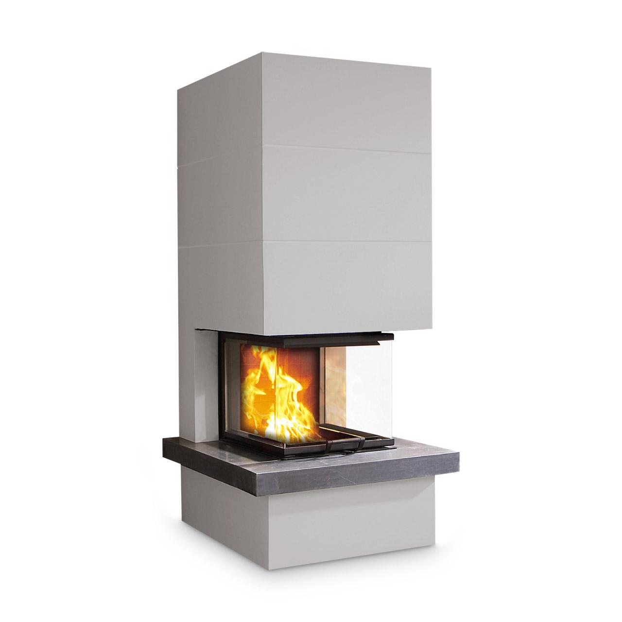 Kaminbausatz Camina S14 mit Feuertisch 9 kW