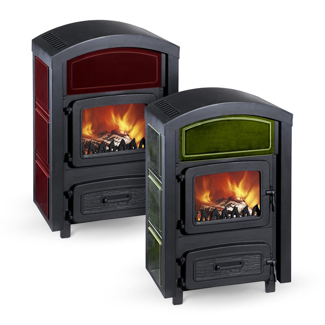 Werkstattofen Wamsler Stubenofen 10960F 6 kW - Ausführung: Keramik Bordeaux