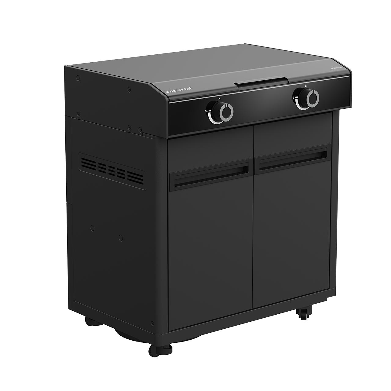 Outdoorchef Heat Outdoorküche X-415 mit Blazing und Cooking Zone X-245 inkl.  Sockelblende