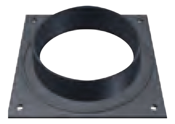 Verbrennungsluftstutzen Ø 150 mm (unten)