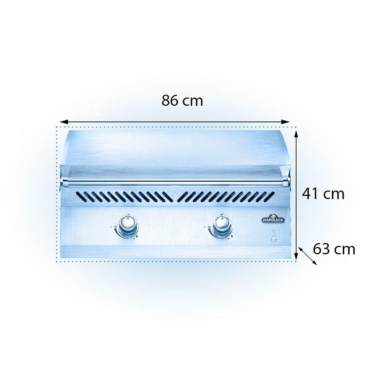 Napoleon Einbau Plancha 700-Series 32 Zoll Edelstahl BIG32FTPSS für Outdoorküche