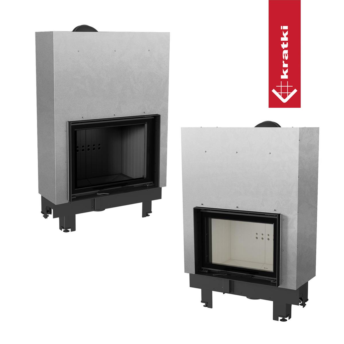Kamineinsatz Kratki MBM/G mit Schiebetür, 10 KW
