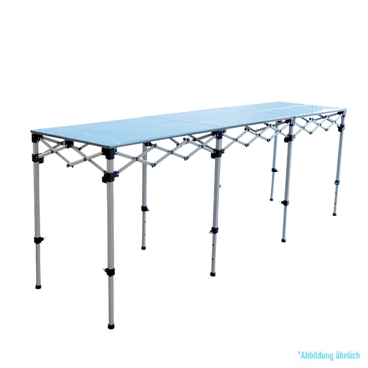 Napoleon faltbarer Tisch 286 cm x 70 cm