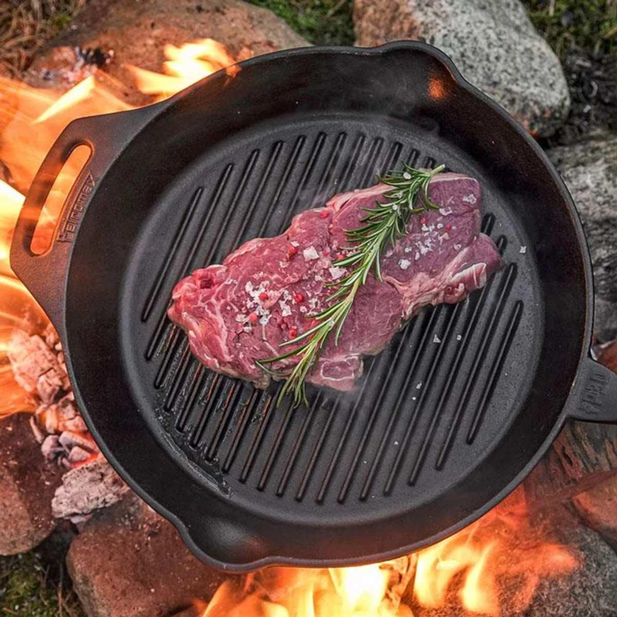 Petromax Grill-Feuerpfanne gp30 - Ausführung: mit zwei Henkeln