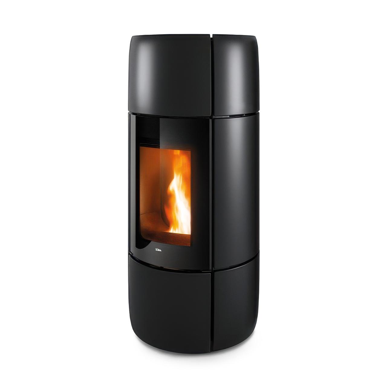 Pelletofen MCZ Curve Air Matic 8 Core UP! 8 kW - Ausführung: Black ceramic_107