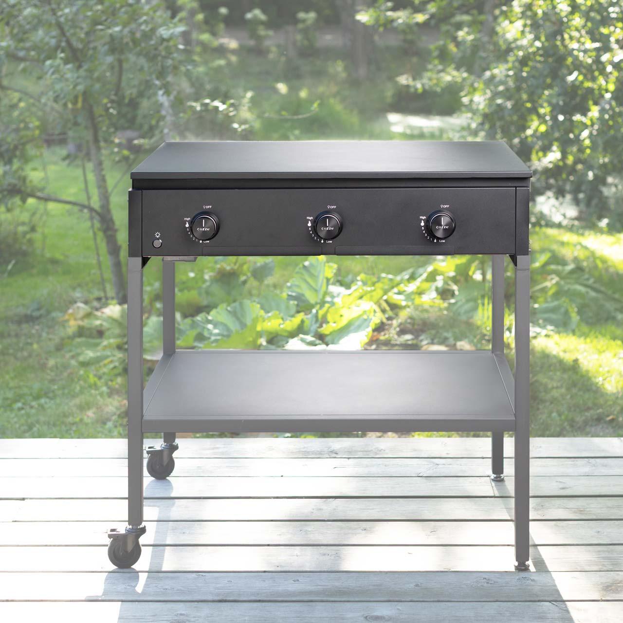 Plancha Grill Cozze Combo 900 mit Infrarot Steakstation