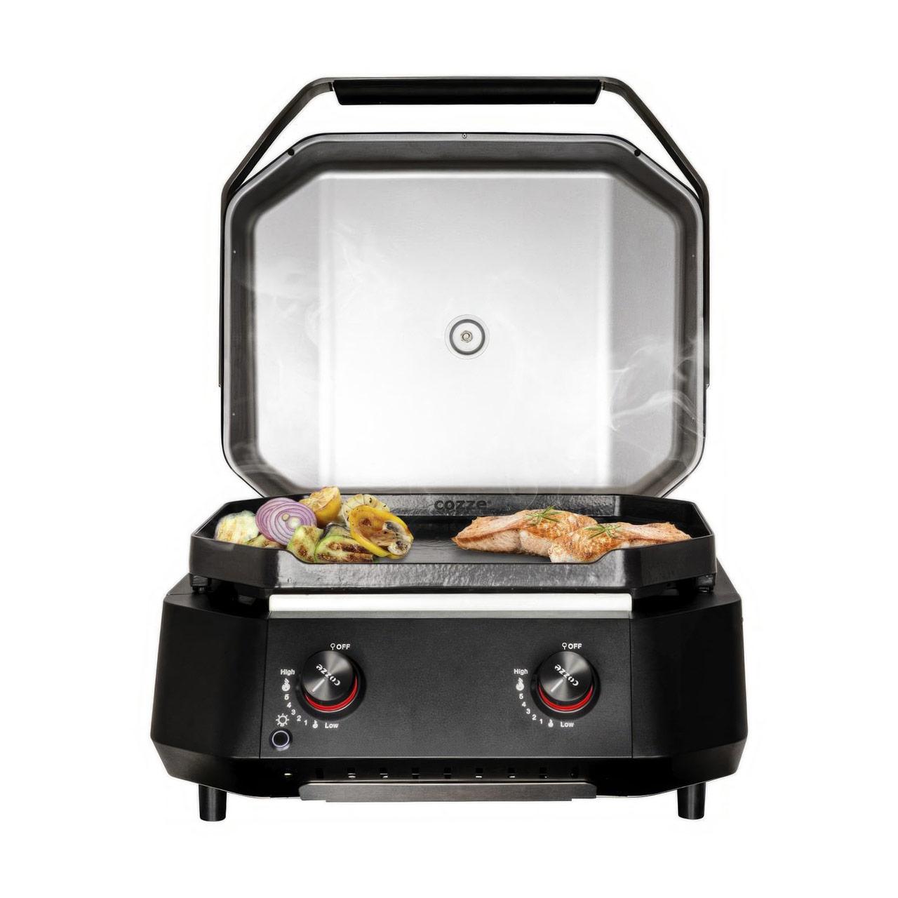 Cozze Gas Plancha 500 Grill 5 kW, 50 mbar inkl. Regler & Schlauch