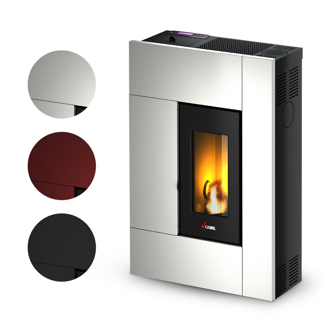 Pelletofen Cadel Spirit 5 kW - Ausführung: Weiß