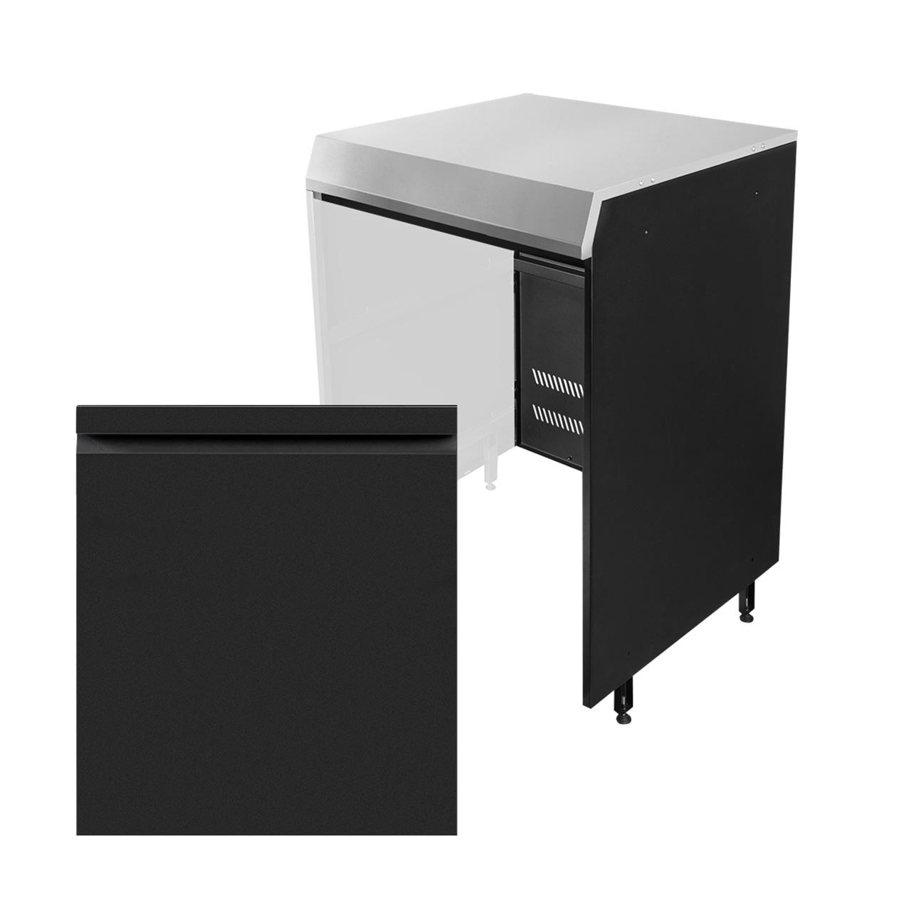 Outdoorküche Otto Wilde Plattform Modul für Einbaukühlschrank, Fridge Ready Module - Ausführung: Türanschlag Links