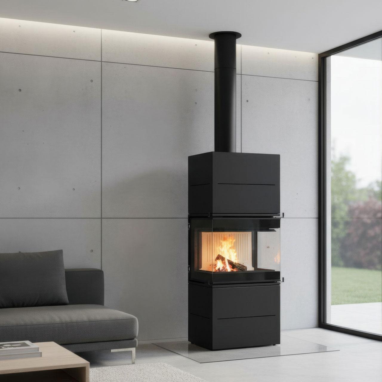 Kaminofen A.Caminetti Scandinavian 65 BH 7 - 12 kW