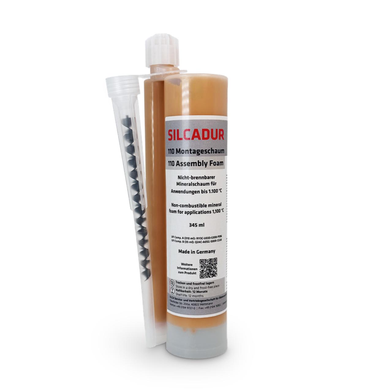 Silca Silcadur 110 Montageschaum 345 ml hitzebeständig bis 1100 Grad