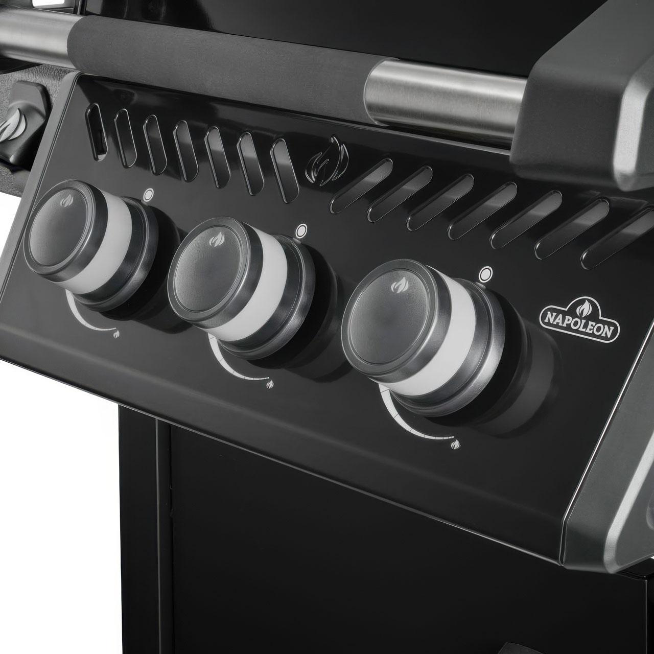 Gasgrill Napoleon Freestyle 365 Schwarz, mit 3 Brennern - 50 Jahre Napoleon Sommer Aktion