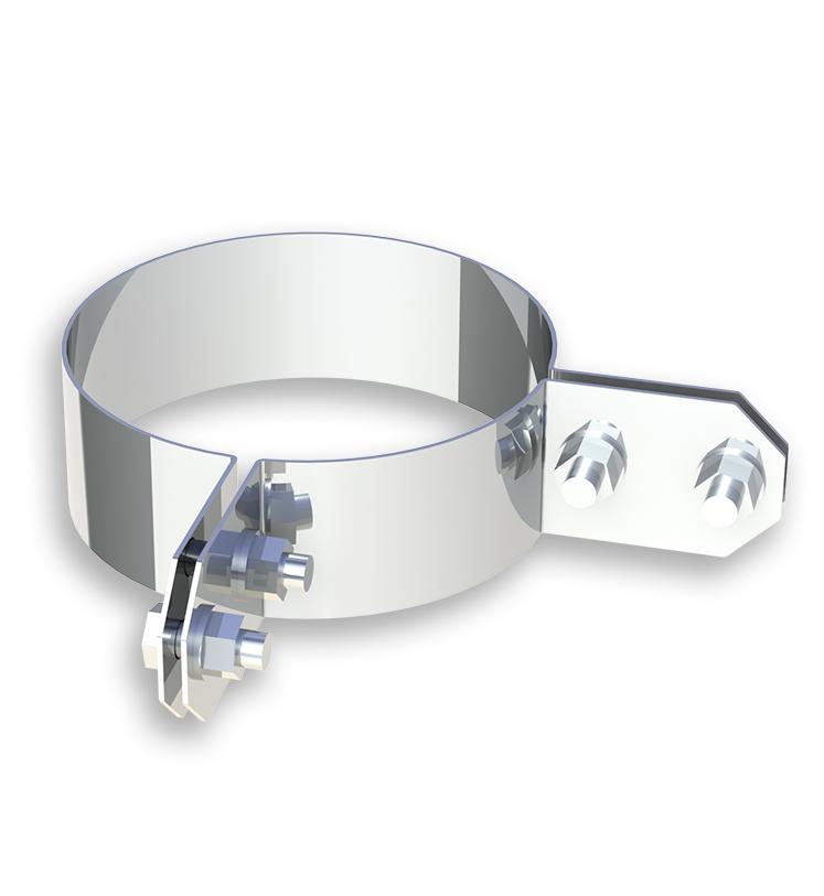 Jeremias DW 2-Punkt-Abspannschelle - für Schornstein-Innendurchmesser: 130mm