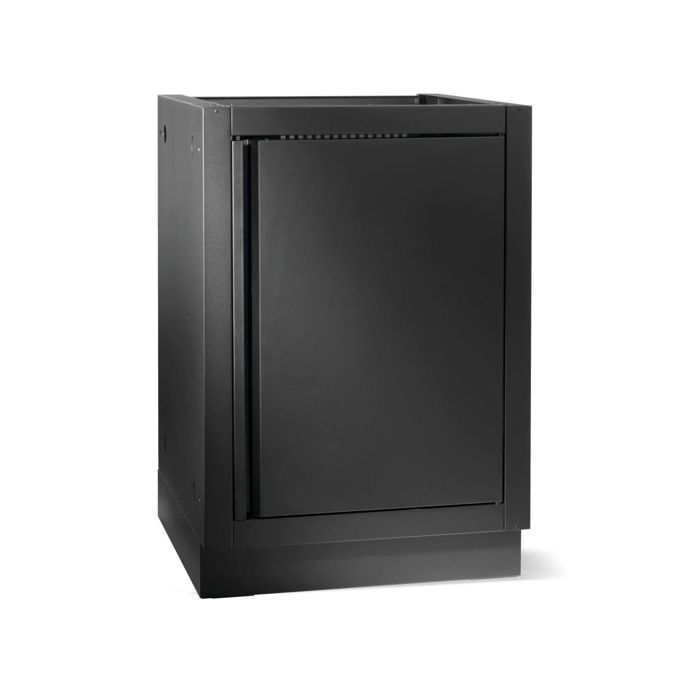 Outdoorküche Napoleon Oasis Gasflaschenschrank mit Auszug mattschwarz