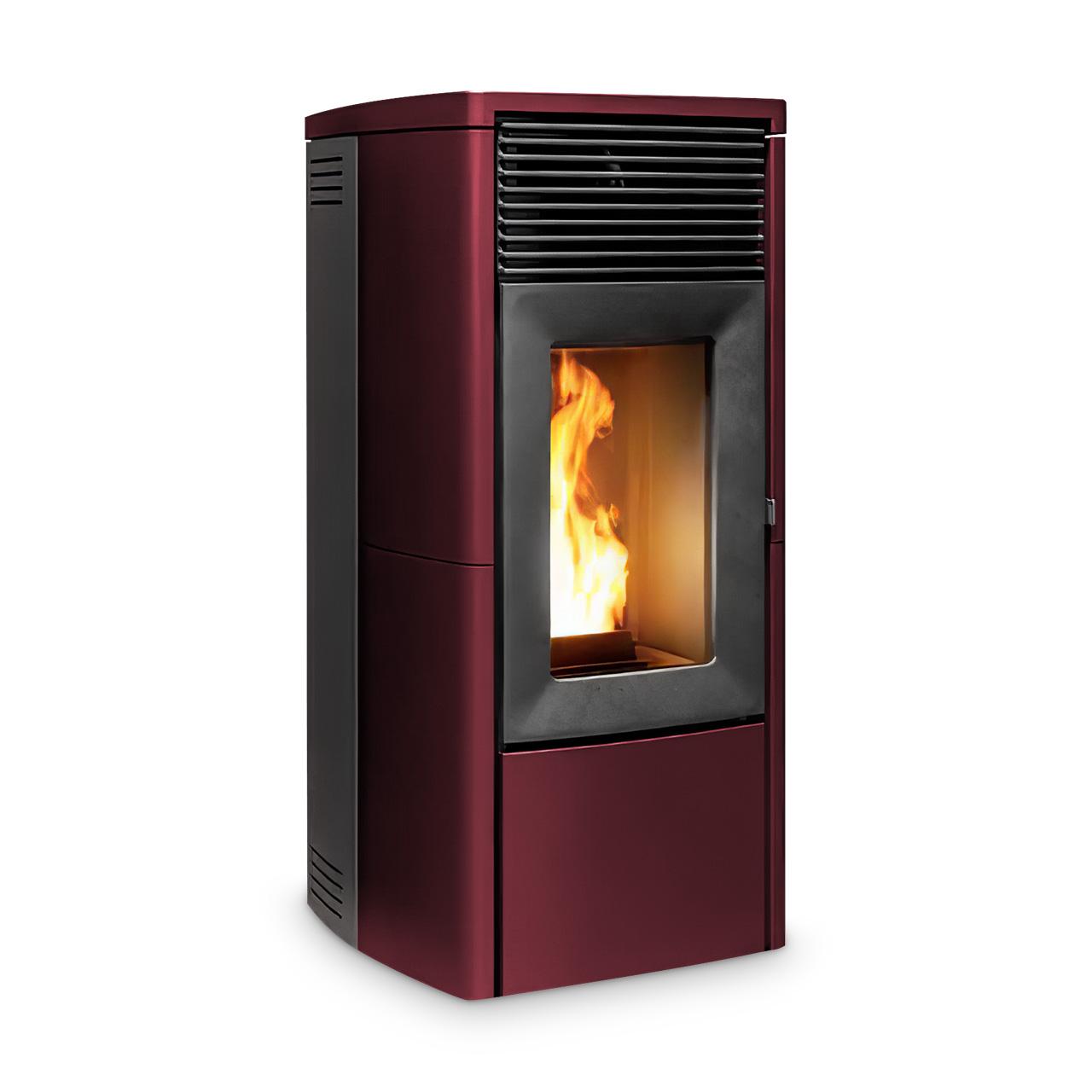 Pelletofen MCZ Star Air 8 R 8,1 kW - Ausführung: Bordeaux ceramic_105