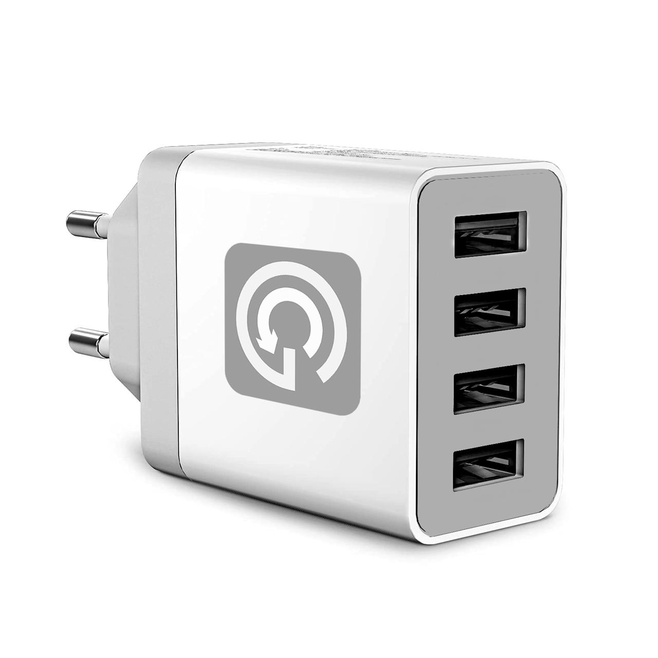 Netzteil (4 USB-Steckplätze)