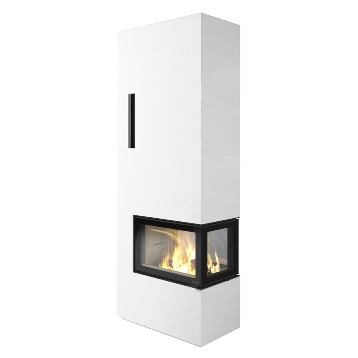 Kaminbausatz Nordpeis Davos P High 10,5 kW - Ausführung: helle Thermotte