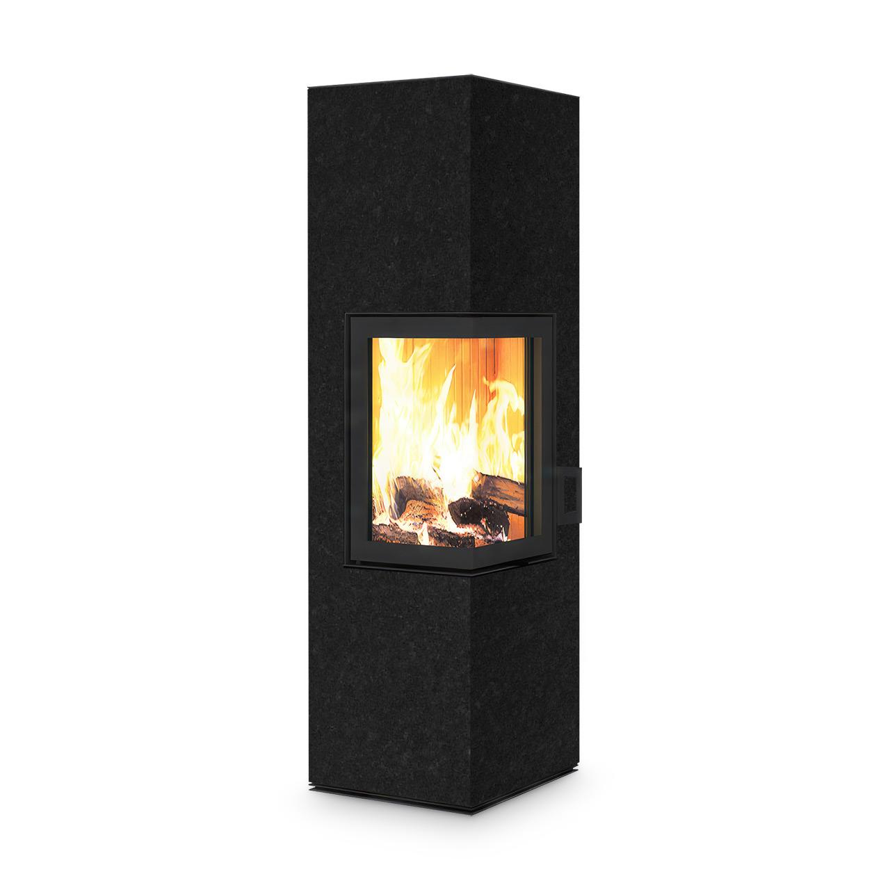 Speicherofen Monolith Rock K60XL 5,9 kW - Ausführung: K60XL Nero Roma