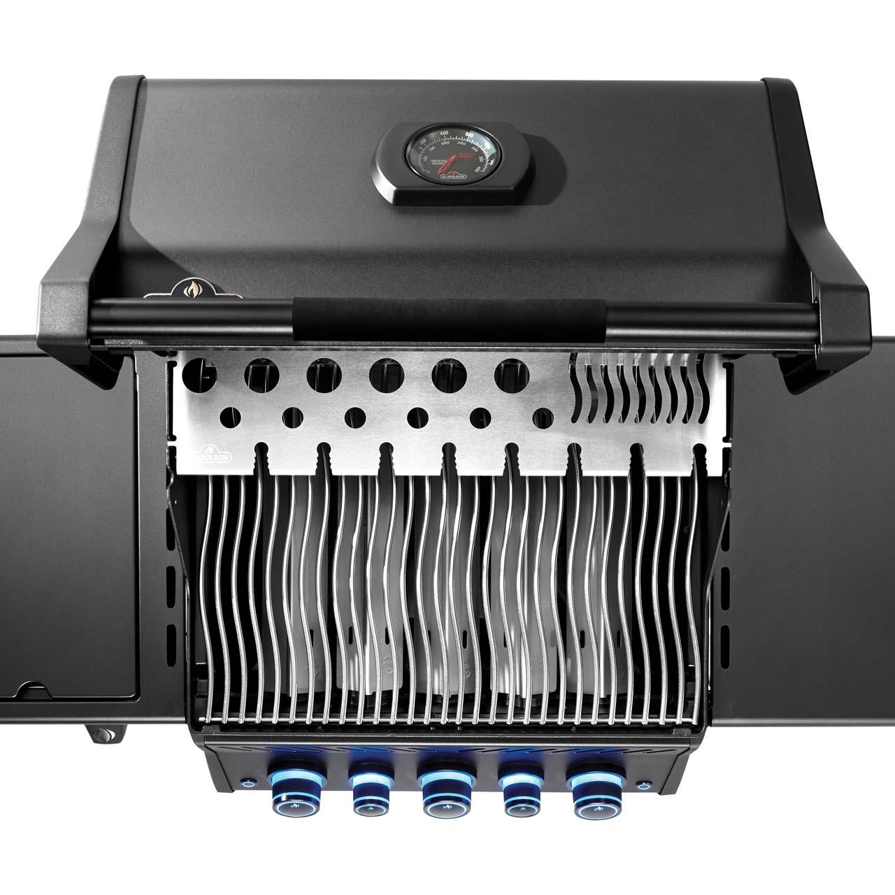 Gasgrill Napoleon Phantom Rogue PRO-S 425 Mattschwarz mit Edelstahlrosten (2026) Bundle inkl. 2 Unterschränke