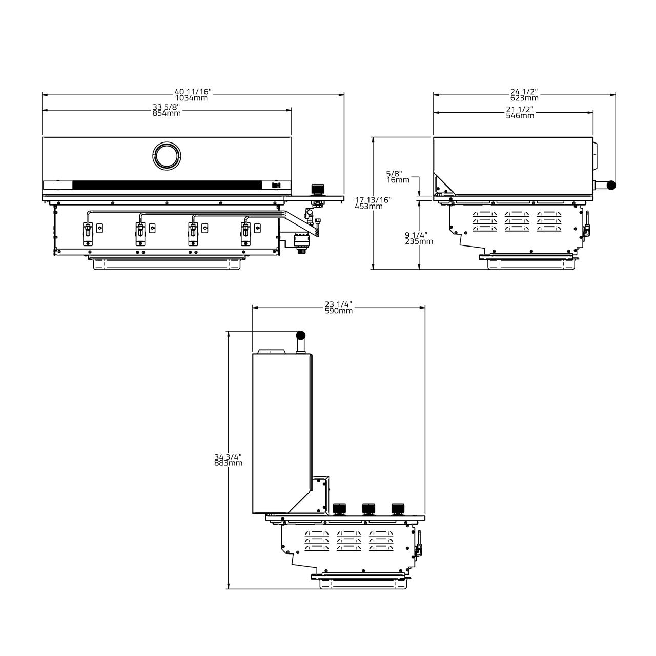 Outdoorküche Brabura Lite Series Box-Q