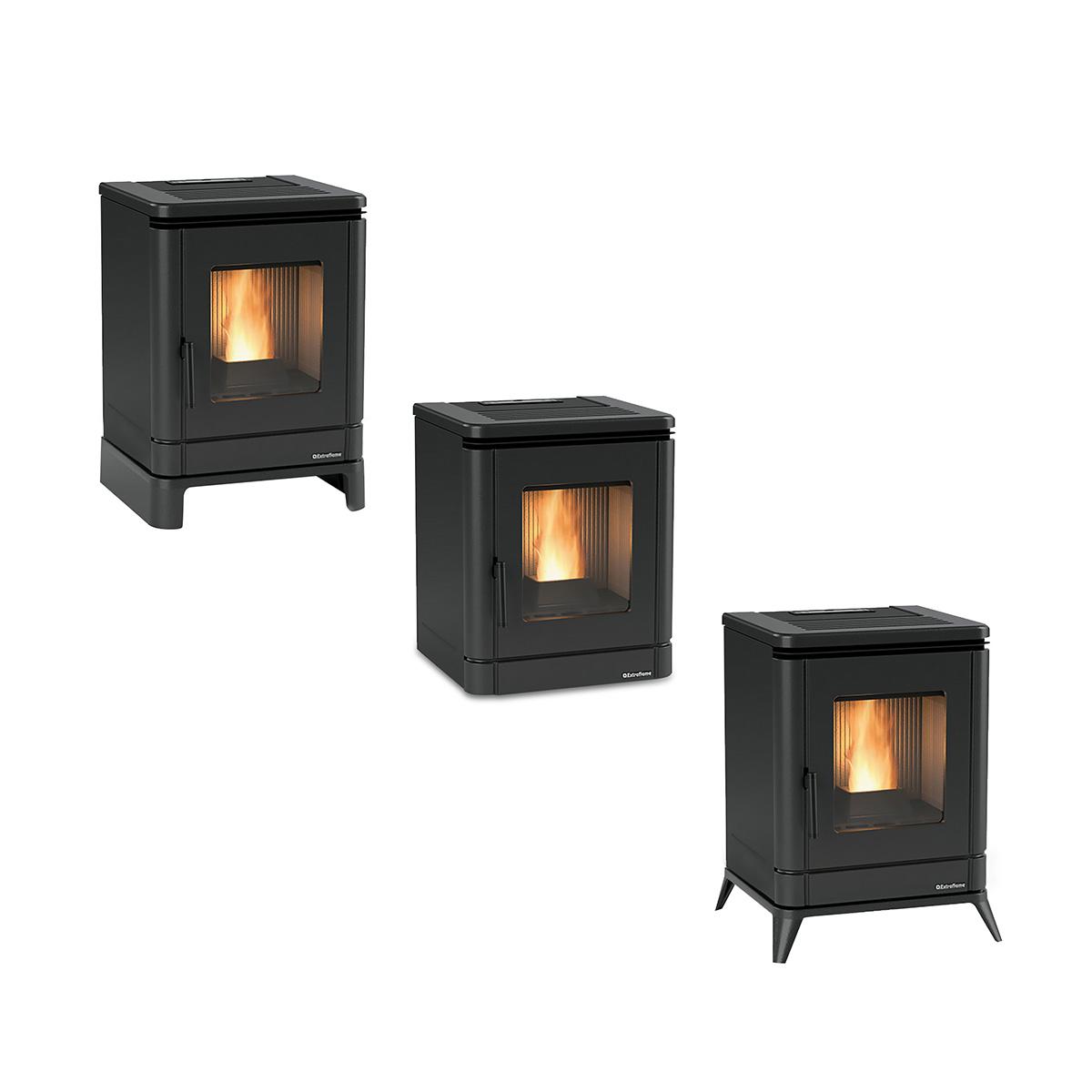 Pelletofen Extraflame Prestige Line Peggy mit 5,1 kW - Sockel: ohne